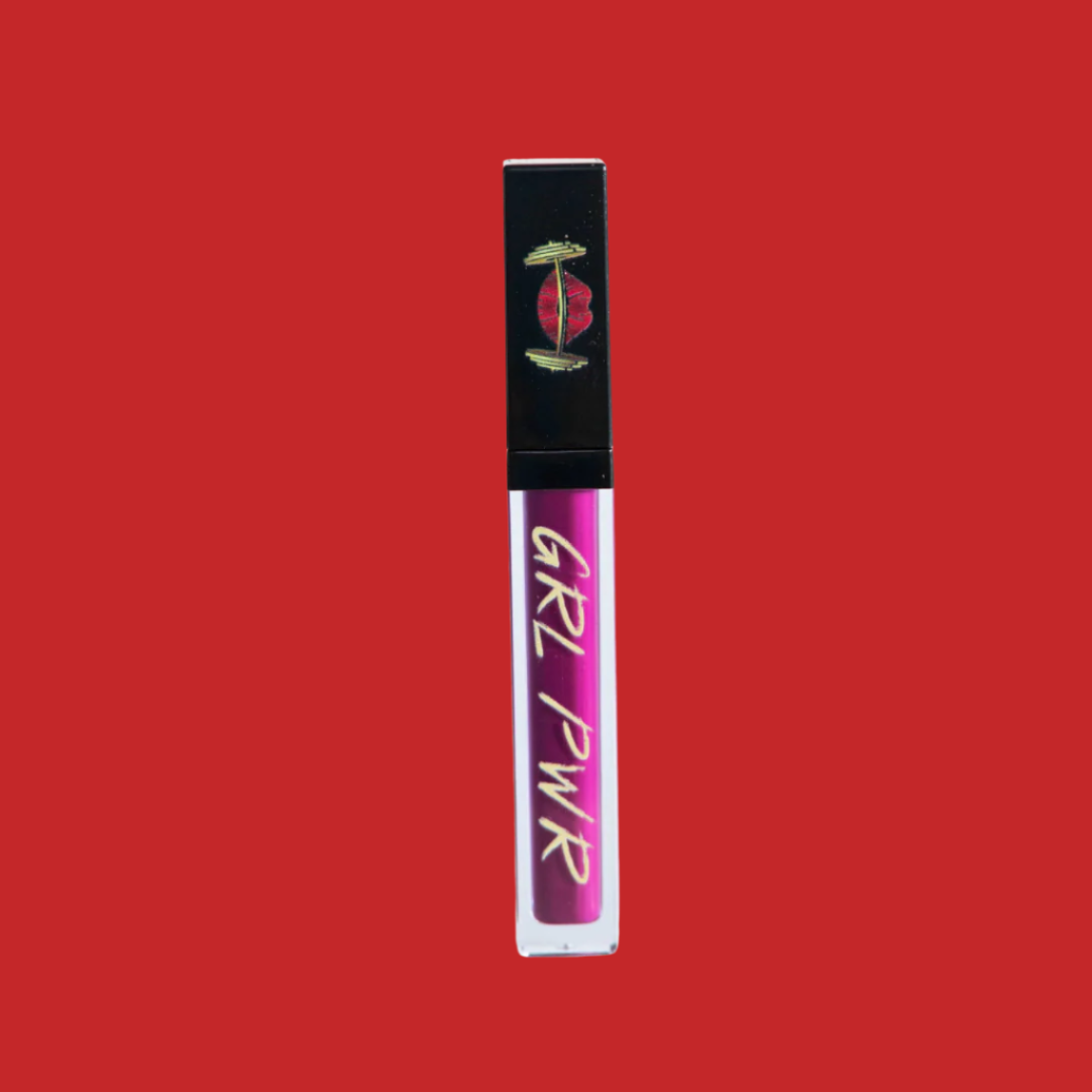 GRL PWR Rouge Mulberry Liquid Lipstick (19)