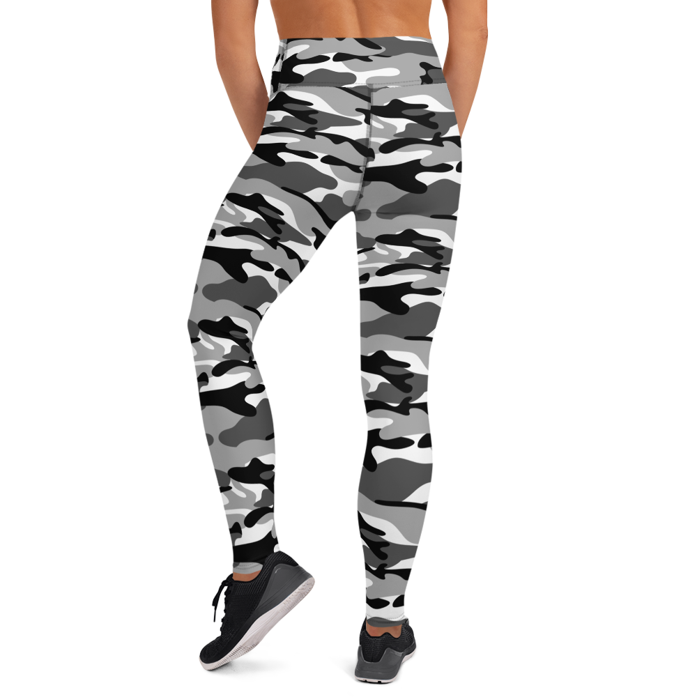 GRL Grey Camo Yoga Leggings