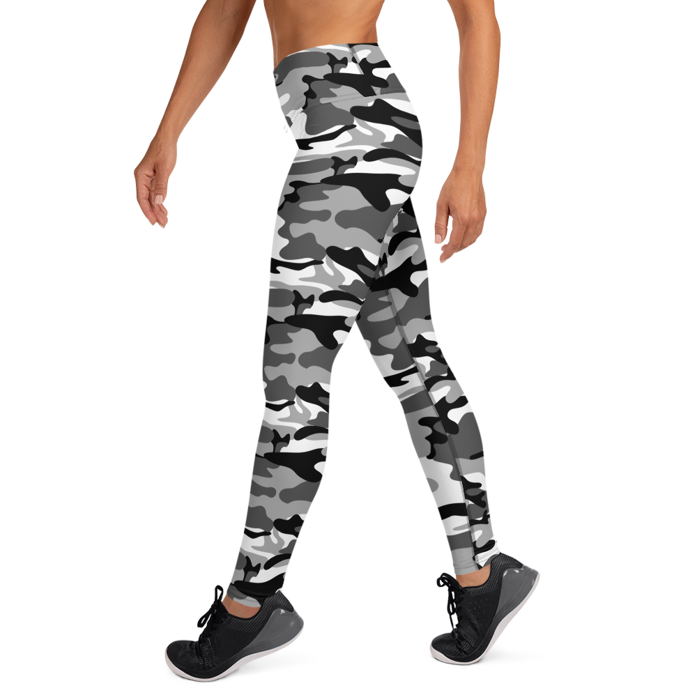 GRL Grey Camo Yoga Leggings