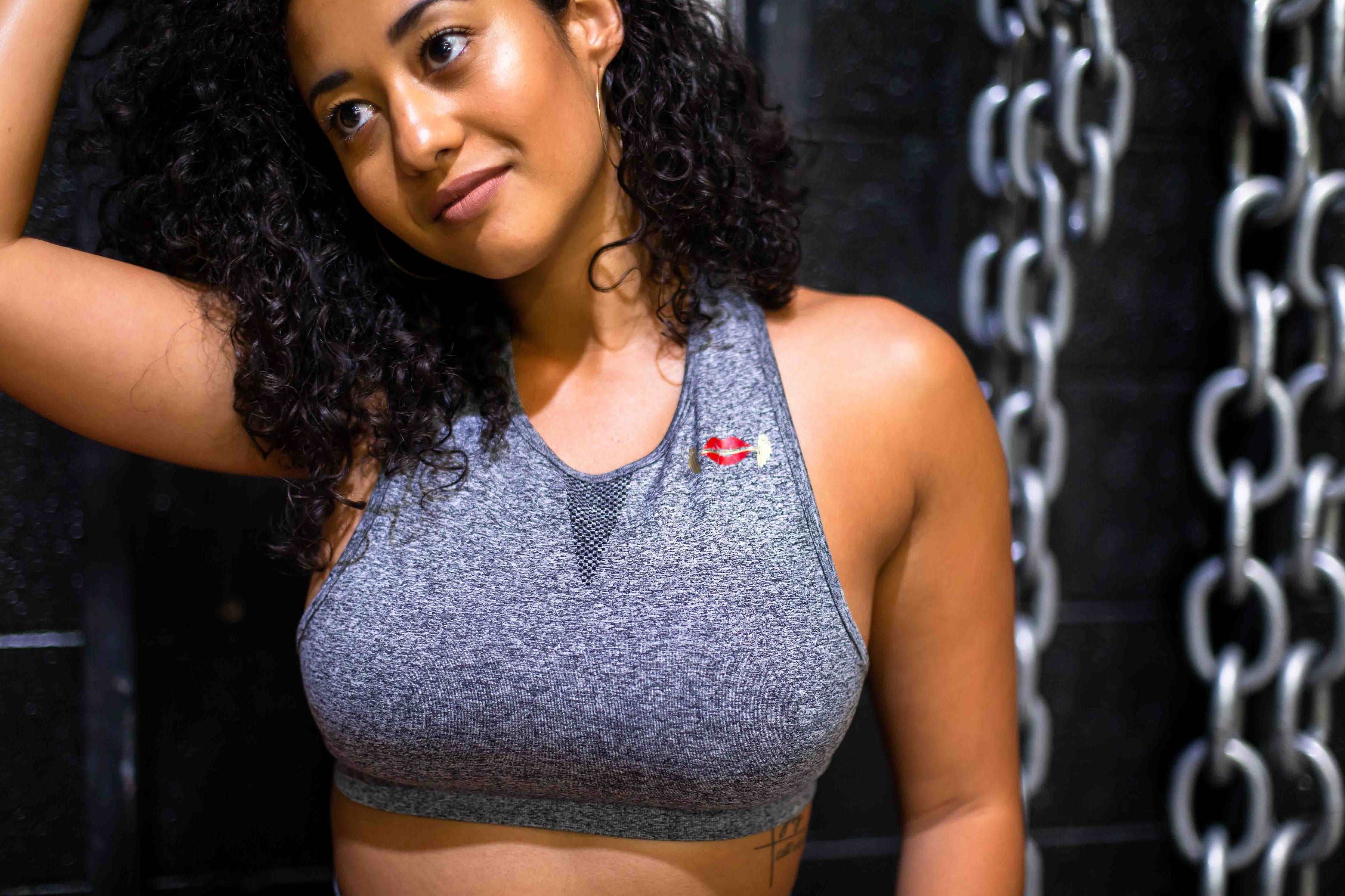Gym Ready Lips Sleeveless Top | Gym Ready Lips