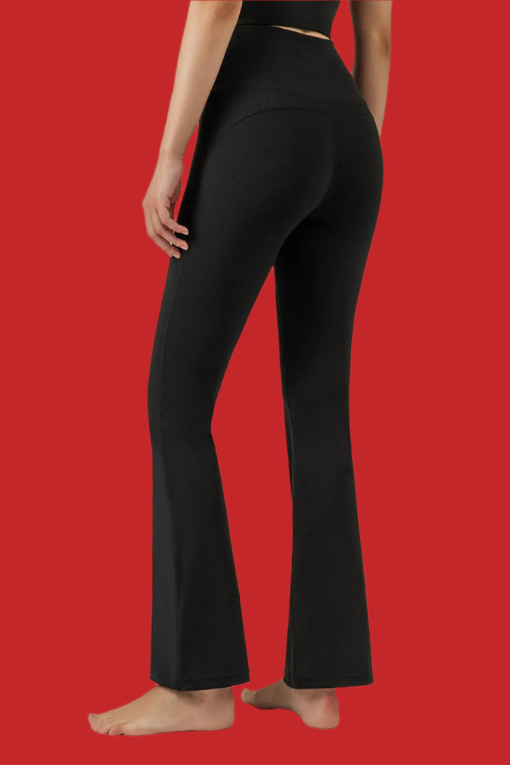 Center Seam Sports Flare Pants