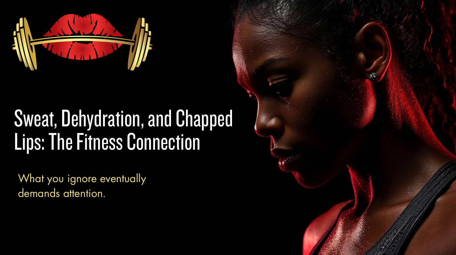 Sweat, Dehydration, and Chapped Lips: The Fitness Connection
