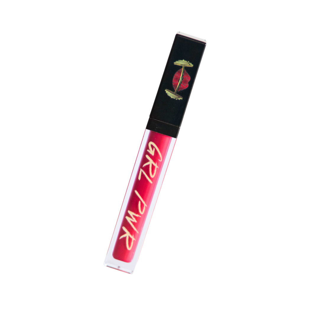GRL PWR Red Rampage Liquid Lipstick (35)