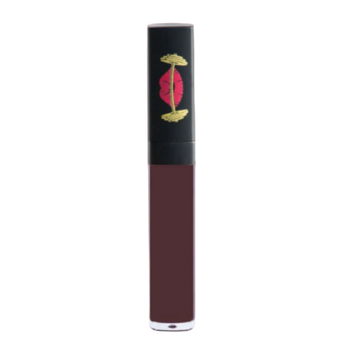 Lipstick with black and red packaging on a white background(1)