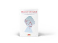 Book titled 'Chosen & Cherished' with a silhouette of a woman on the cover.