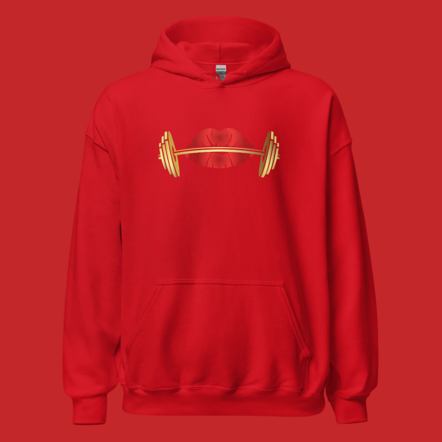 Gym Ready Lips Unisex Hoodie