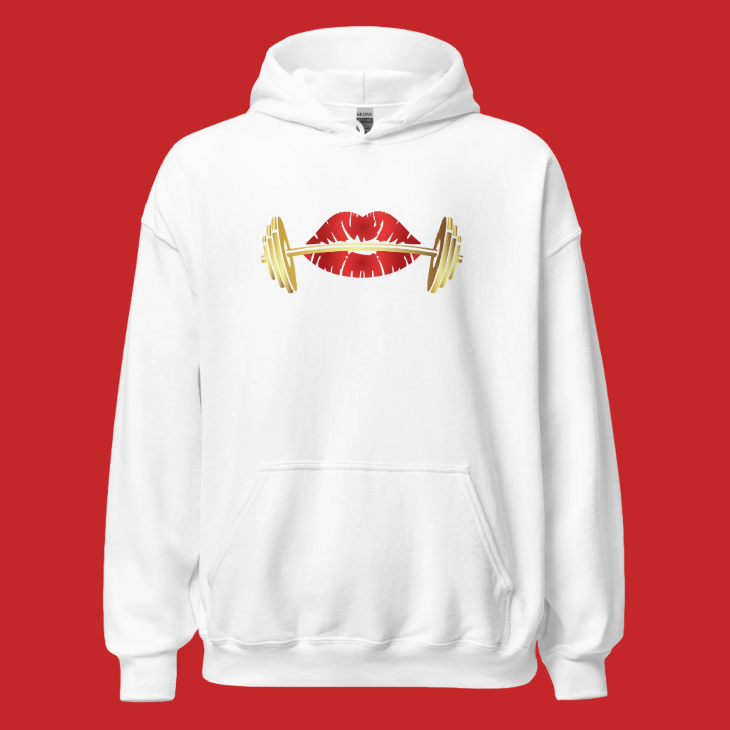 Gym Ready Lips Unisex Hoodie